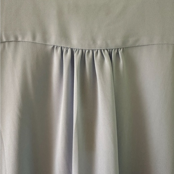 🚺👚 NWT J.Crew Pleated Front Sleeveless Top Tank Blouse – Soft Blue, Size S 4 6 - Picture 11 of 13